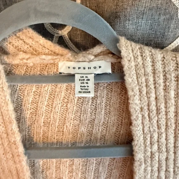 Topshop cream cardigan - Picture 2 of 6
